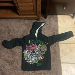 Ed hardy zip up